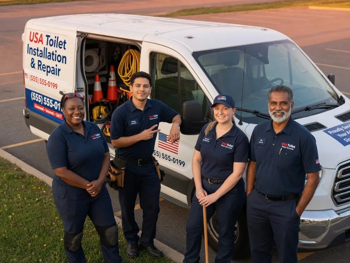 Toilet Installation company in Sainte Marie, IL